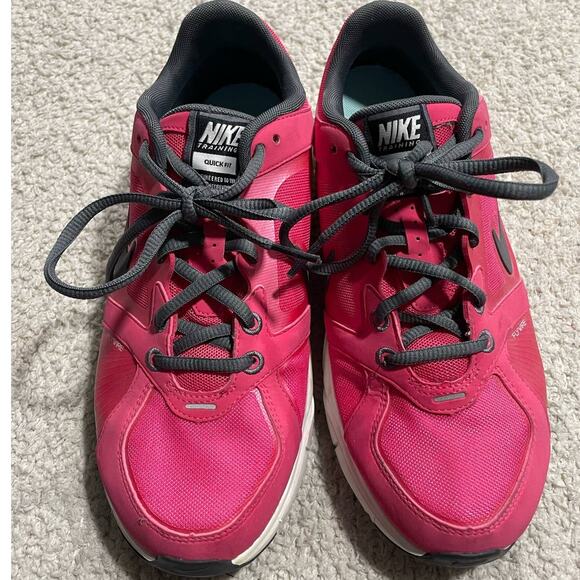 Nike Women's Size 8.5 Free XT Quick Fit Training Shoes Hot Pink 415257-600 - Picture 2 of 12